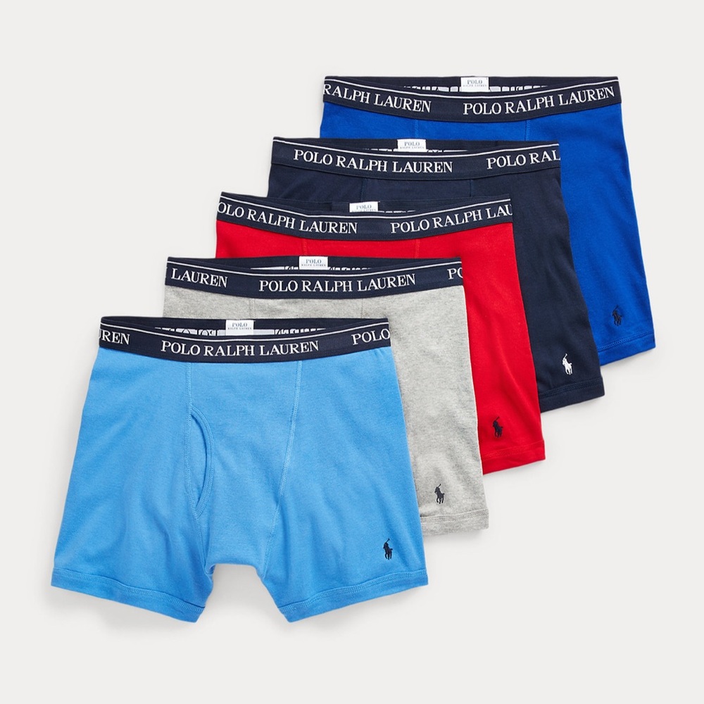 Polo Ralph Lauren Cotton Wicking Boxer Brief